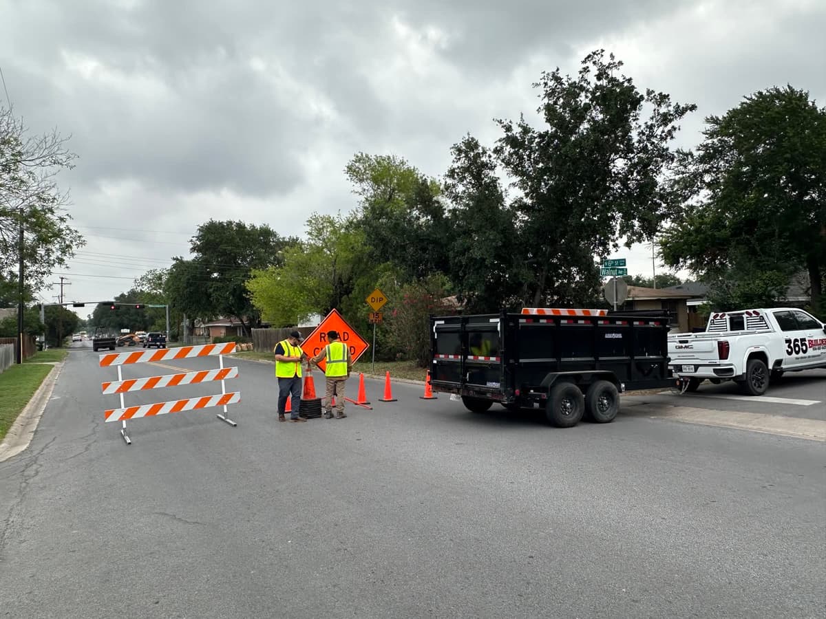 Paving project by 365 Builders LLC